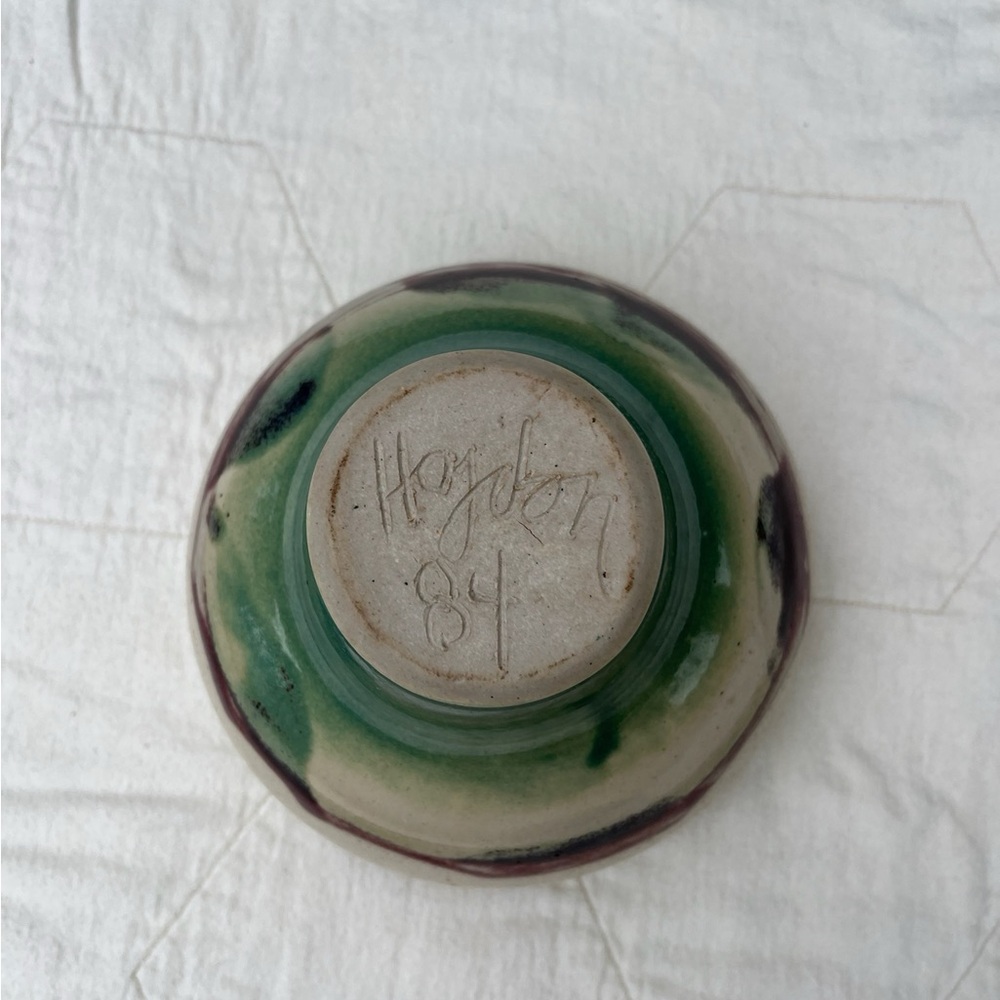 Handmade ceramic bowl